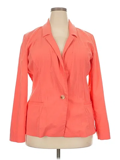 Pre-owned Maurices Blazer Jacket In Orange