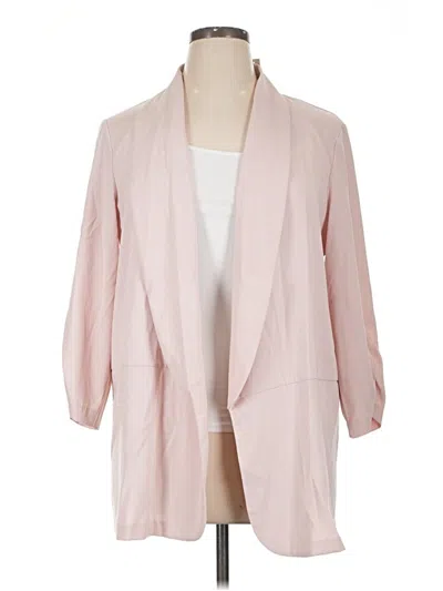 Pre-owned Maurices Blazer Jacket In Pink