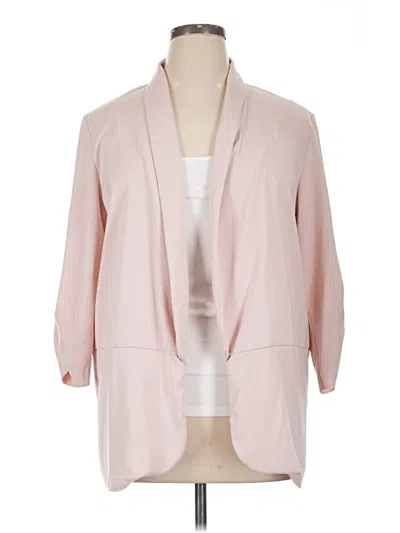 Pre-owned Maurices Blazer Jacket In Pink