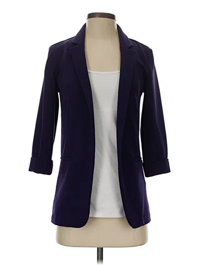 Pre-owned Maurices Blazer Jacket In Purple