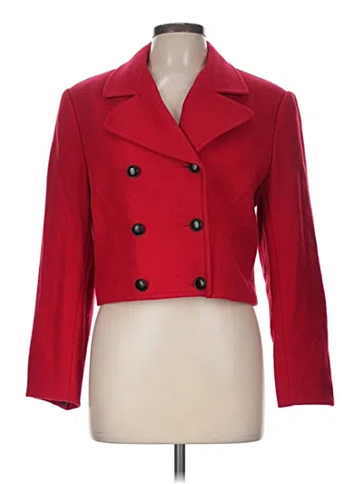 Pre-owned Maurices Blazer Jacket In Red