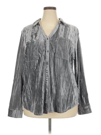 Pre-owned Maurices Blazer Jacket In Silver