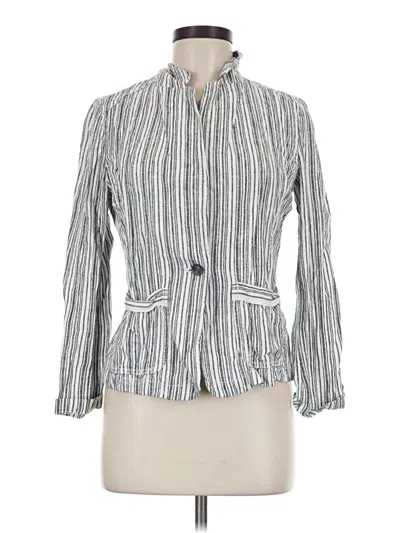 Pre-owned Maurices Blazer Jacket In Silver