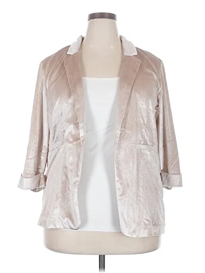 Pre-owned Maurices Blazer Jacket In Silver