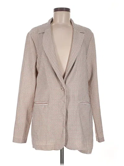 Pre-owned Maurices Blazer Jacket In Tan