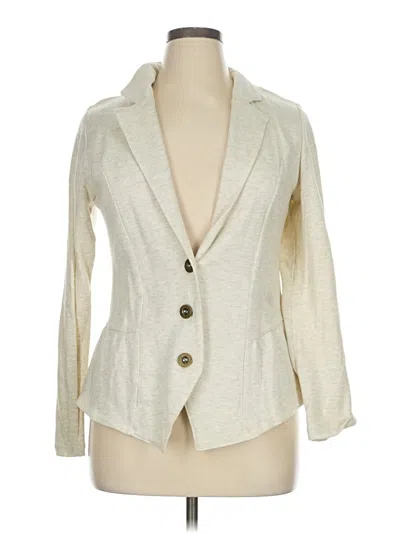 Pre-owned Maurices Blazer Jacket In White