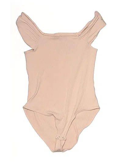 Pre-owned Maurices Bodysuit In Tan