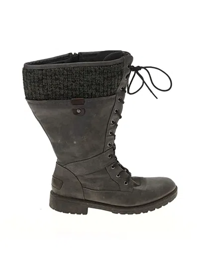 Pre-owned Maurices Boots In Gray