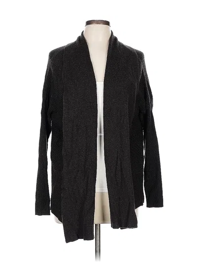 Pre-owned Maurices Cardigan Sweater In Black