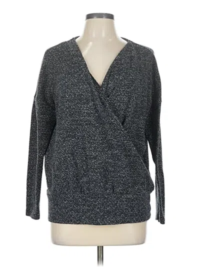 Pre-owned Maurices Cardigan Sweater In Black