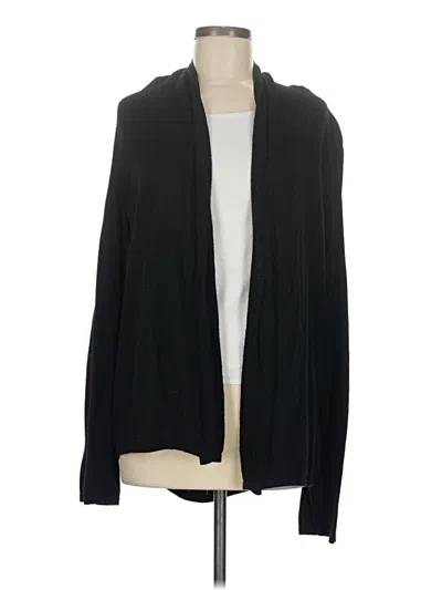 Pre-owned Maurices Cardigan Sweater In Black