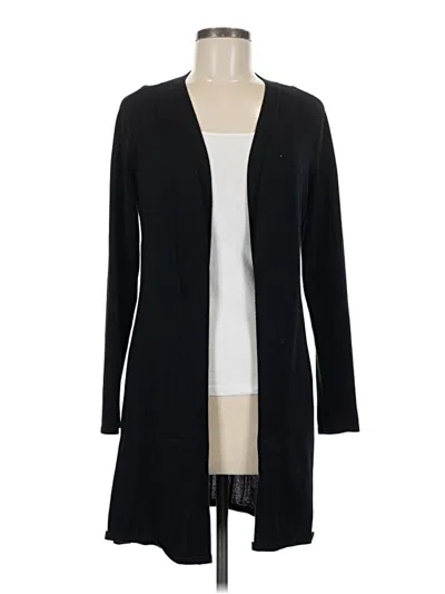 Pre-owned Maurices Cardigan Sweater In Black