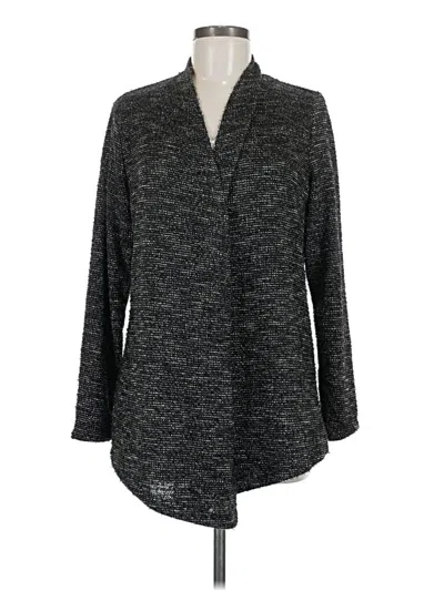 Pre-owned Maurices Cardigan Sweater In Black