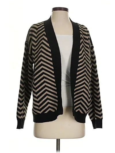 Pre-owned Maurices Cardigan Sweater In Black