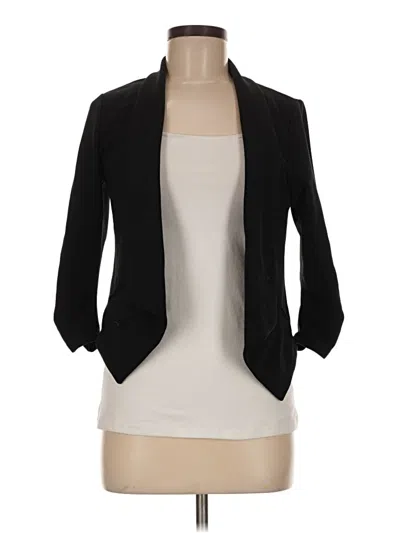 Pre-owned Maurices Cardigan Sweater In Black