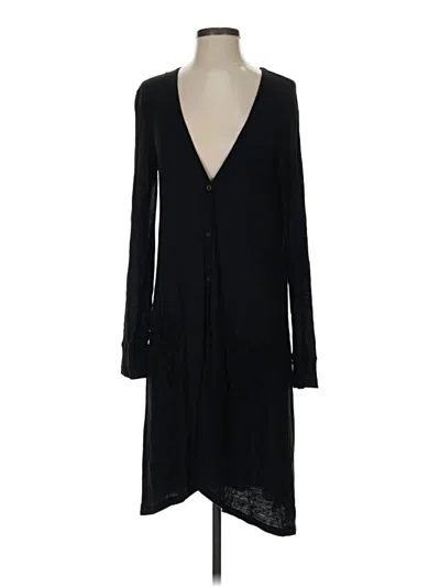 Pre-owned Maurices Cardigan Sweater In Black