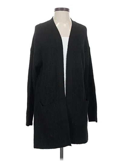 Pre-owned Maurices Cardigan Sweater In Black
