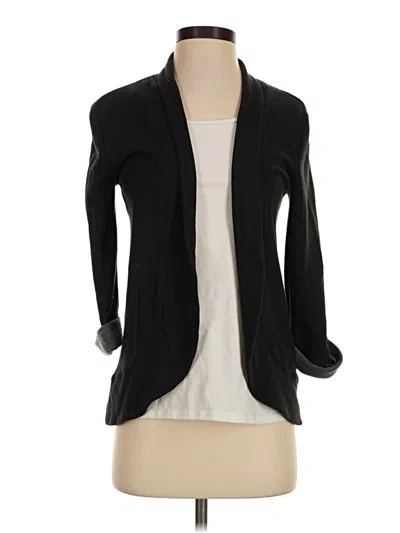 Pre-owned Maurices Cardigan Sweater In Black