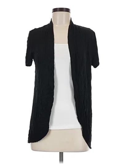 Pre-owned Maurices Cardigan Sweater In Black