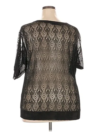 Pre-owned Maurices Cardigan Sweater In Black