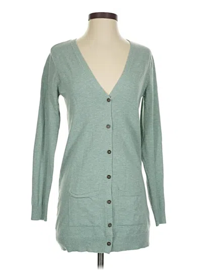 Pre-owned Maurices Cardigan Sweater In Blue