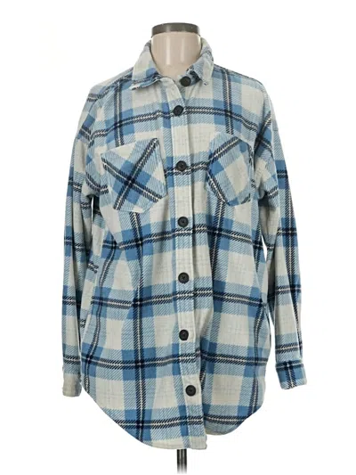 Pre-owned Maurices Cardigan Sweater In Blue