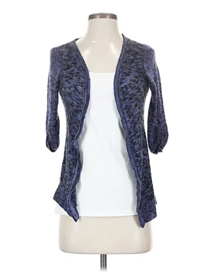 Pre-owned Maurices Cardigan Sweater In Blue