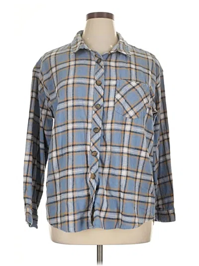 Pre-owned Maurices Cardigan Sweater In Blue