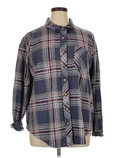 Pre-owned Maurices Cardigan Sweater In Blue