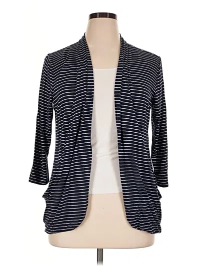 Pre-owned Maurices Cardigan Sweater In Blue
