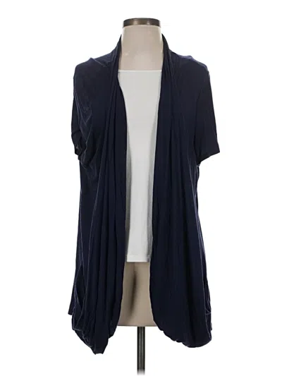 Pre-owned Maurices Cardigan Sweater In Blue