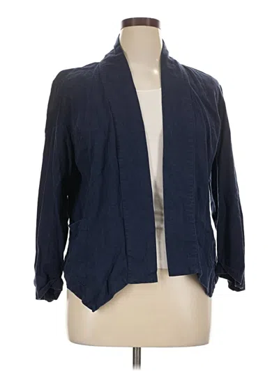 Pre-owned Maurices Cardigan Sweater In Blue