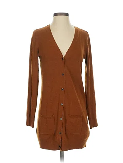Pre-owned Maurices Cardigan Sweater In Brown