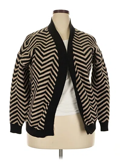 Pre-owned Maurices Cardigan Sweater In Brown