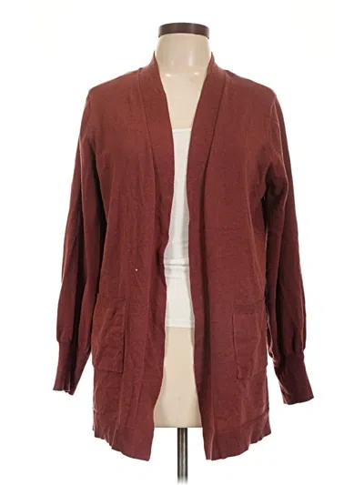 Pre-owned Maurices Cardigan Sweater In Brown