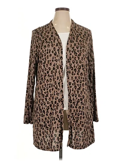 Pre-owned Maurices Cardigan Sweater In Brown