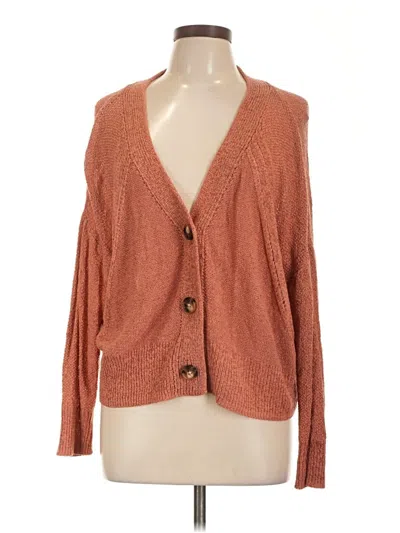 Pre-owned Maurices Cardigan Sweater In Brown