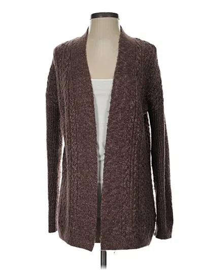 Pre-owned Maurices Cardigan Sweater In Brown