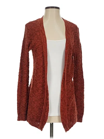 Pre-owned Maurices Cardigan Sweater In Brown