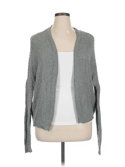Pre-owned Maurices Cardigan Sweater In Gray
