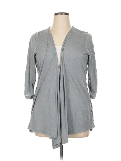 Pre-owned Maurices Cardigan Sweater In Gray