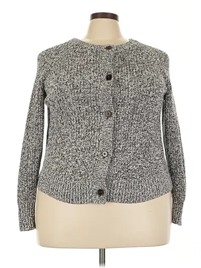 Pre-owned Maurices Cardigan Sweater In Gray