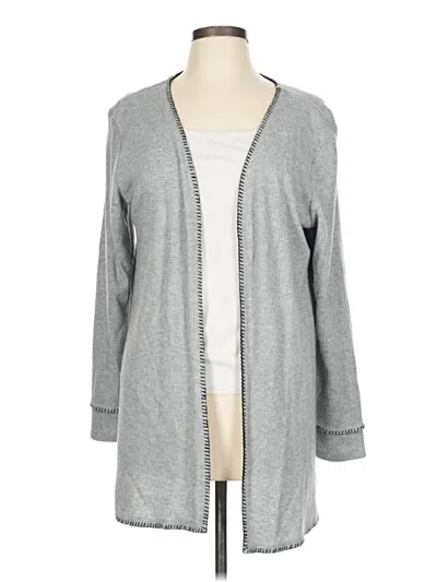 Pre-owned Maurices Cardigan Sweater In Gray