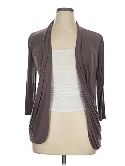 Pre-owned Maurices Cardigan Sweater In Gray