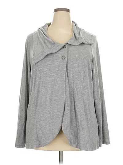 Pre-owned Maurices Cardigan Sweater In Gray