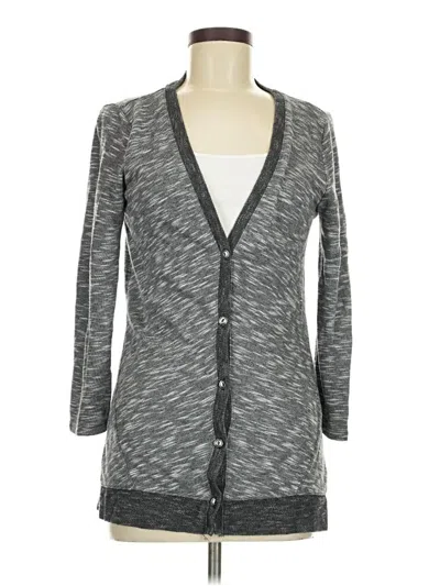Pre-owned Maurices Cardigan Sweater In Gray