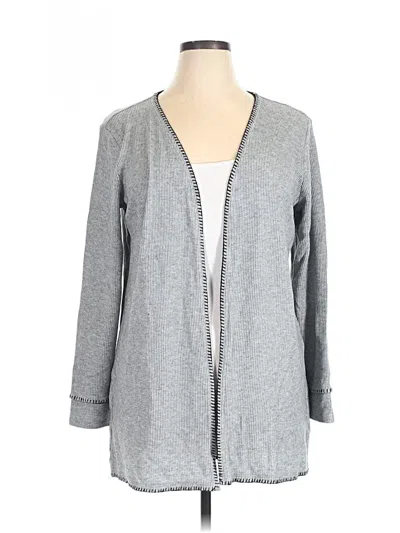 Pre-owned Maurices Cardigan Sweater In Gray