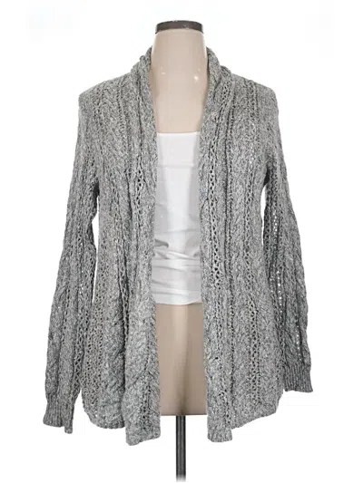 Pre-owned Maurices Cardigan Sweater In Gray