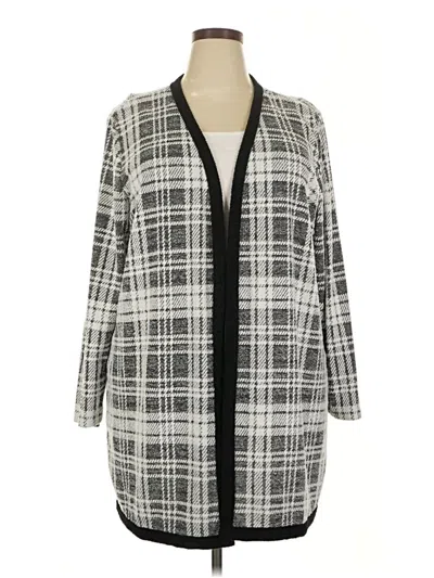 Pre-owned Maurices Cardigan Sweater In Gray