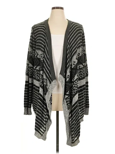 Pre-owned Maurices Cardigan Sweater In Gray